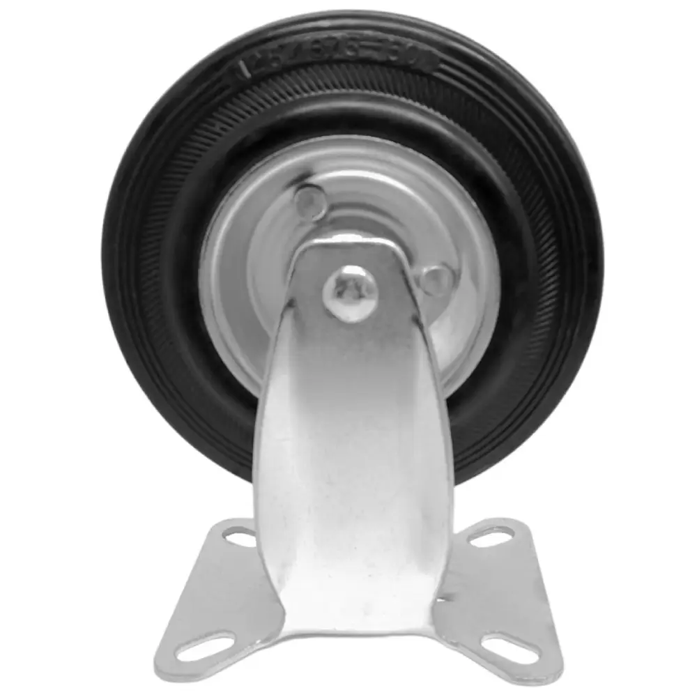 Rodízio de Borracha 5 pol Fixo A09752-F Ajax